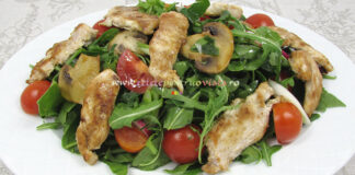 Salata de Cruditati cu Piept de Pui Salata de Cruditati cu Piept de Pui poza 3