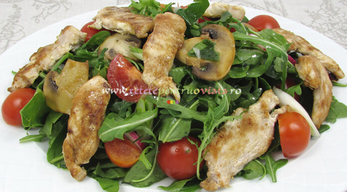 Salata de Cruditati cu Piept de Pui Salata de Cruditati cu Piept de Pui poza 3