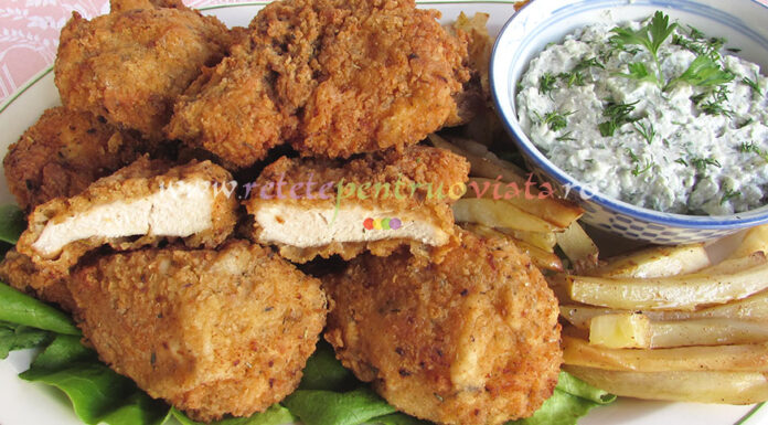 Pui Crocant ca la KFC – Pui Crispy Pui Crocant ca la KFC - Pui Crispy