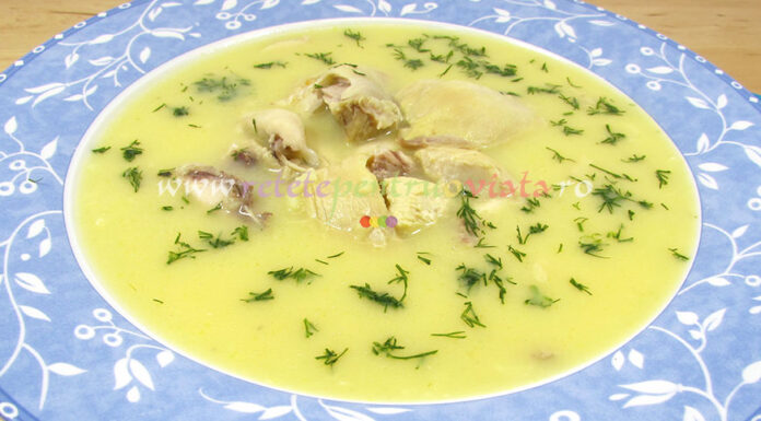Ciorba de Pui a la Grec – Avgolemono Ciorba de Pui a la Grec