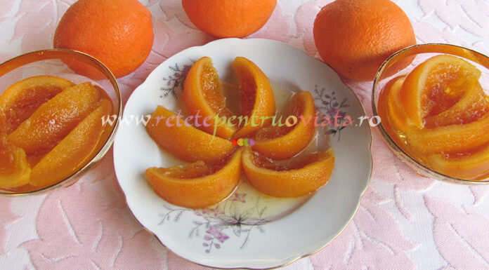 Dulceata de Portocale Intregi cu Vanilie Dulceata de Portocale Intregi cu Vanilie
