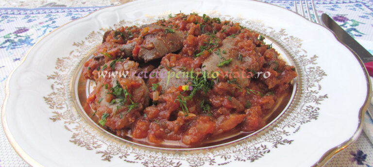 Ficatei ce Pui cu Ceapa si Sos de Rosii poza 9
