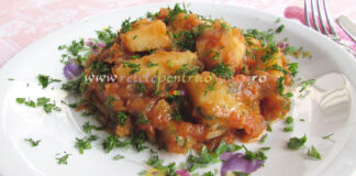 Mancare de Cartofi de Post Mancare de Cartofi de Post