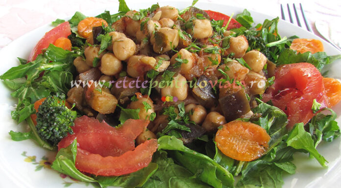 Mancare de Naut cu Legume la Cuptor Mancare de Naut cu Legume la Cuptor