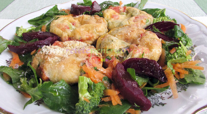 Mini Omlete cu Legume si Cascaval la Cuptor Mini Omlete cu Legume si Cascaval la Cuptor poza 1