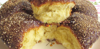 Cozonac fara Framantare cu Rahat si Stafide Cozonac fara Framantare cu Rahat si Stafide