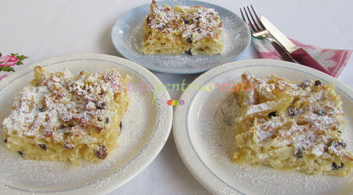 Paste cu Branza la Cuptor Paste cu Branza la Cuptor