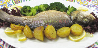 Pastrav la Cuptor cu Usturoi Pastrav la Cuptor cu Usturoi poza 1