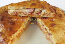 Pizza cu Ton, Sunca si Cremvursti Pizza cu Ton, Sunca si Cremvursti