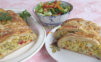 Placinta cu Piept de Pui si Foietaj Placinta cu Piept de Pui si Foietaj