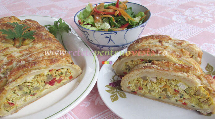 Placinta cu Piept de Pui si Foietaj Placinta cu Piept de Pui si Foietaj