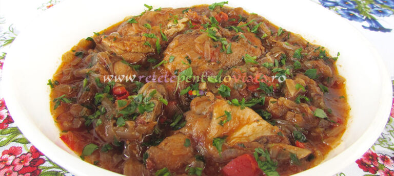 Tocanita de Pui cu Ceapa si Ardei poza 1
