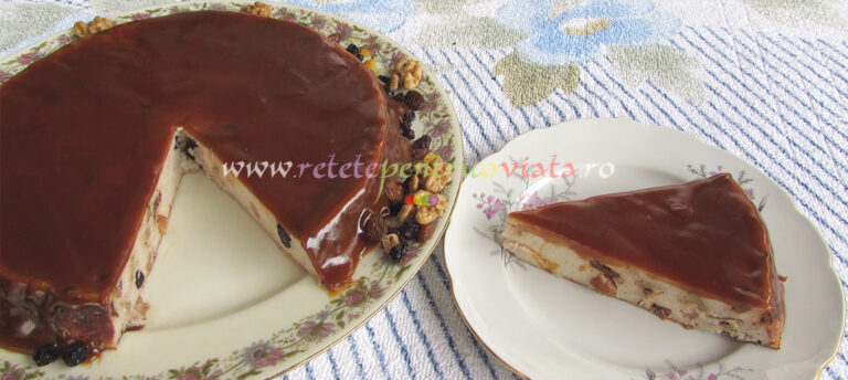 Cheesecake de Banane si Caramel poza 1
