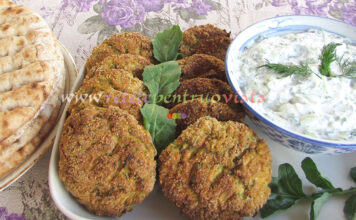 Chiftele de Dovlecei la Cuptor Chiftele de Dovlecei la Cuptor