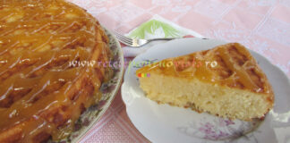 Prajitura Insiropata cu Crema de Lamaie Prajitura Insiropata cu Crema de Lamaie poza 1