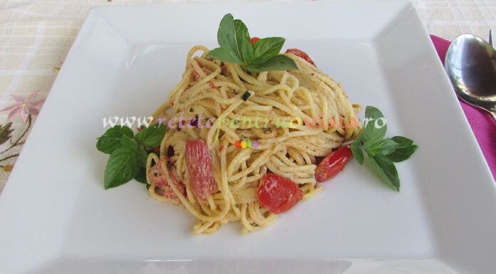 Paste cu Ricotta si Rosii Cherry Paste cu Ricotta si Rosii Cherry