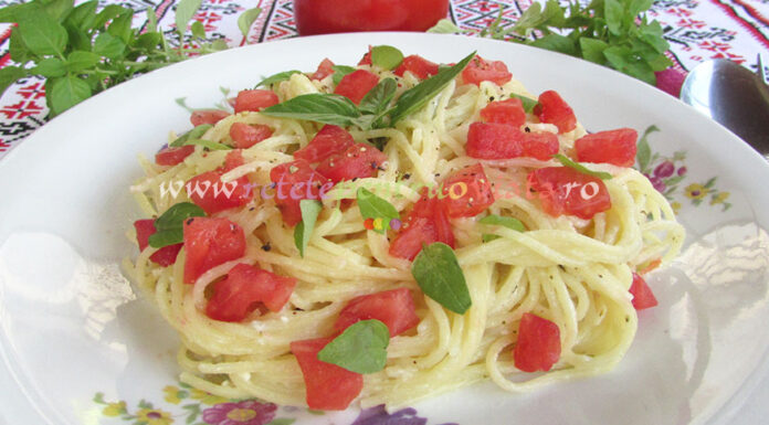 Paste cu Branza Feta si Busuioc Paste cu Branza Feta si Busuioc