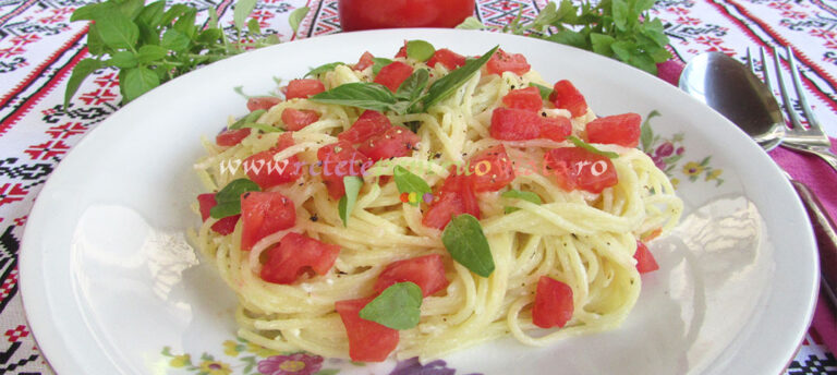 Paste cu Branza Feta si Busuioc