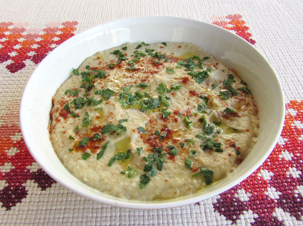 Baba Ganoush Salata de Vinete cu Tahini