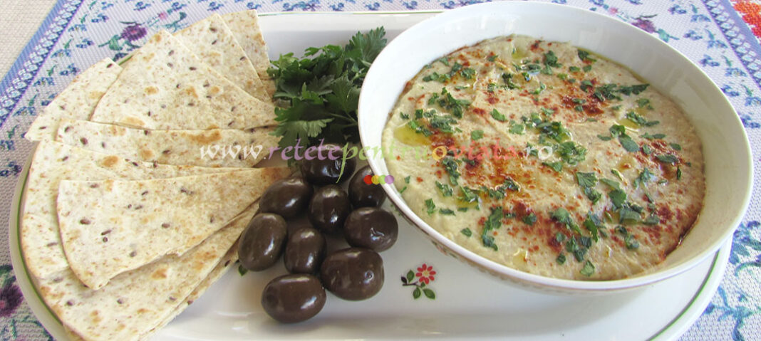 Baba Ganoush - Salata de Vinete cu Tahini