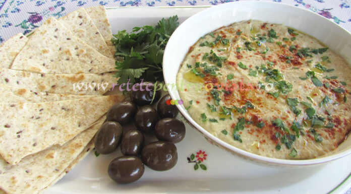 Baba Ganoush – Salata de Vinete cu Tahini Baba Ganoush - Salata de Vinete cu Tahini