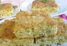 Budinca de Dovlecei cu Branza Budinca de Dovlecei cu Branza