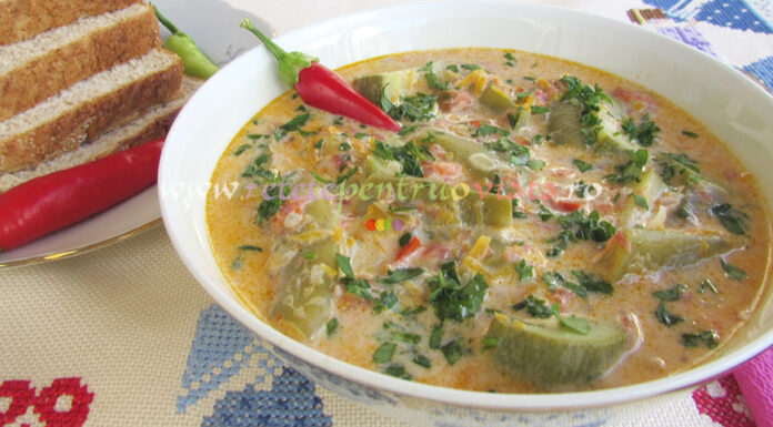 Ciorba de Fasole Verde si Dovlecei Ciorba de Fasole Verde si Dovlecei