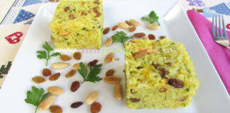 Pilaf de Orez cu Stafide si Migdale Pilaf de Orez cu Stafide si Migdale