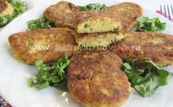 Chiftele de Conopida cu Cascaval Chiftele de Conopida cu Cascaval