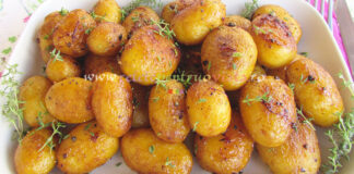 Garnitura de Cartofi Noi cu Unt Garnitura de Cartofi Noi cu Unt