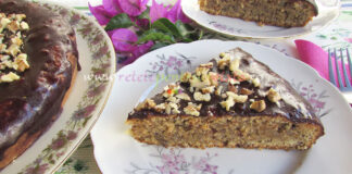 Prajitura de Post cu Nuca (Karidopita) Prajitura de Post cu Nuca (Karidopita)