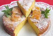 Cheesecake Japonez cu Ciocolata Alba Cheesecake Japonez cu Ciocolata poza 1