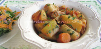 Mancare de Praz cu Cartofi Mancare de Praz cu Cartofi