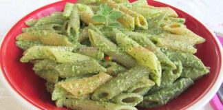 Paste cu Pesto de Patrunjel Paste cu Pesto de Patrunjel