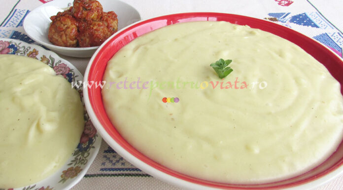 Piure de Cartofi cu Lapte si Parmezan Piure de Cartofi cu Lapte si Parmezan