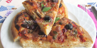 Pizza Arrabiata cu Ansoa si Mozzarella Pizza Arrabiata cu Ansoa si Mozzarella