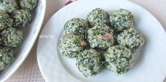 Chiftele de Post cu Orez si Spanac Chiftele de Post cu Orez si Spanac