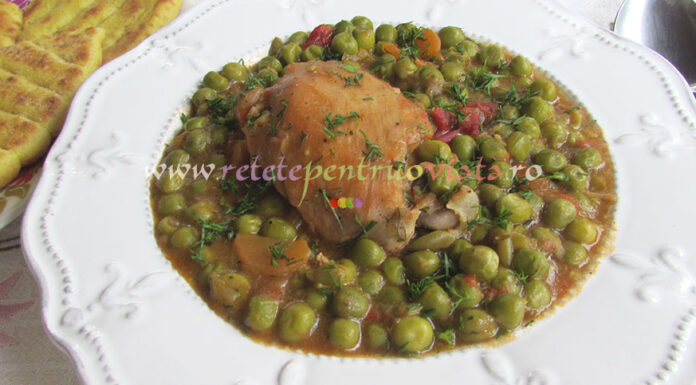 Mancare de Mazare cu Pui Mancare de Mazare cu Pui