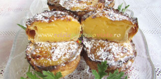 Mini Tarte cu Crema de Vanilie Mini Tarte cu Crema de Vanilie