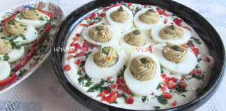 Oua Umplute cu Pate de Ficat Oua Umplute cu Pate de Ficat