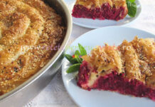 Placinta cu Sfecla Rosie si Branza Placinta cu Sfecla Rosie si Branza poza 1