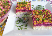 Salata Suba cu Peste Marinat Salata Suba cu Peste Marinat