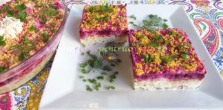 Salata Suba cu Peste Marinat Salata Suba cu Peste Marinat