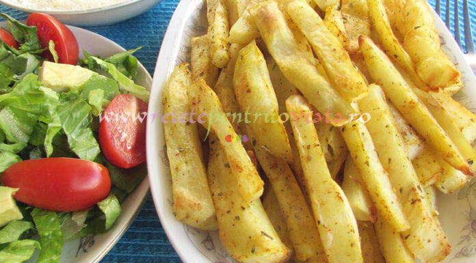 Cartofi Pai fara Ulei la Cuptor Cartofi Pai fara Ulei la Cuptor poza 2