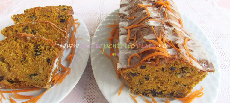 Chec cu Morcovi, Nuci si Stafide