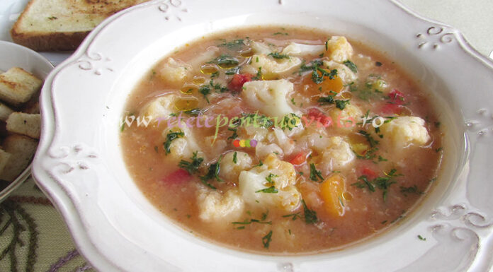 Ciorba de Conopida si Legume de Post Ciorba de Conopida si Legume poza 1