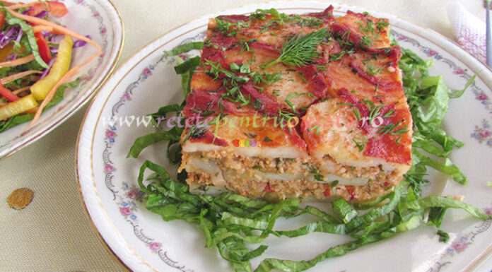 Musaca de Post cu Cartofi si Soia Musaca de Post cu Cartofi si Soia