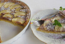 Tarta cu Mere si Crema de Migdale Tarta cu Mere si Crema de Migdale