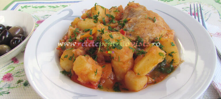 Tocanita de Pui cu Ceapa si Cartofi