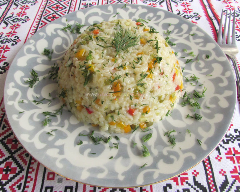 Garnitura de Orez cu Legume ⋆ Retete Pentru O Viata